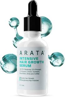 ARATA Intensive Hair Growth Serum With 5% kopexil, 3% Redensyl, and 3% Procapil