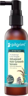 Pilgrim 3% Redensyl & 4% Anagain Advanced Hair Growth Serum with Korean Black Rice