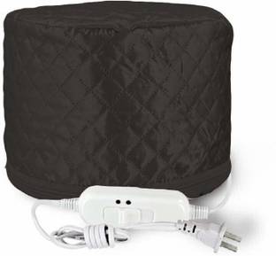 LAPREX Spa Cap Steamer For Women Steamer, Spa Cap, Hair Cap For Spa + HAIR SPA CREAM FREE Hair Care Thermal Head black Spa Cap Treatment Hair Steame Hair Steamer