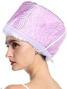 Aryshaa spa machine for hair Hair Care Thermal Head Spa Cap Treatment with Beauty Steamer Nourishing Heating Cap, For Hair, Spa Cap Steamer For Women Assorted Designe (Pack1) Hair Steamer