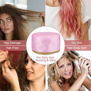 Denmyra Hair Care spa cap Thermal with Beauty Steamer Nourishing Heating Spa Cap Hair