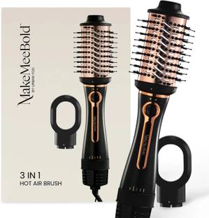 URBANYOG 3 in 1 Hot Air Brush for Women | One Step Dryer, Volumizer and Hair Straightener Brush
