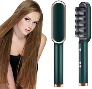 GIIG Hair Straightener Comb for Women for Women, Multicolour Straightener-1 Hair Straightener Brush
