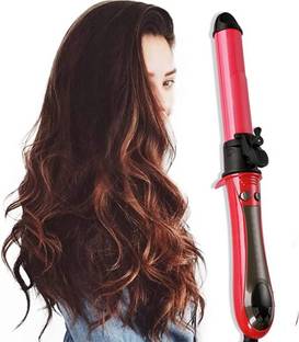 aljammay 2 in 1 Hair Straightener and Curler NHC-2009 (Pink). Hair Straightener