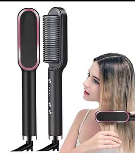 Tadatmay Fast Heating Electric Straightener with 5 Temperature | Hair Comb for Women & Men Hair Straightener