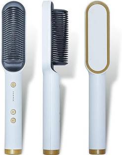 Nutts Hair Straightener Comb for Women & Men, Hair Styler, Straightener Machine AB-5082 Hair Straightener Brush