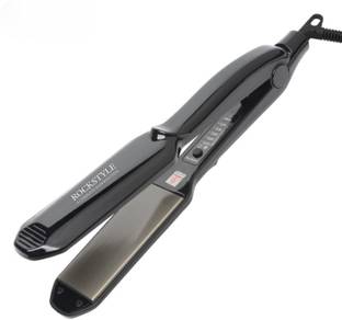 Rockstyle Hair Straightener with Ceramic Coated Plates & Quick Heat-Up Hair Straightener