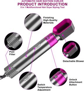 Bholu hair dryer brush combo