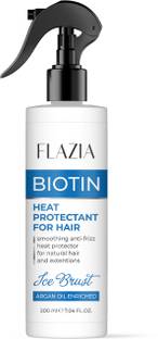 FLAZIA Heat Protection Spray for Hair with Moroccan Argan Oil Leave in Deep Conditioner Hair Spray