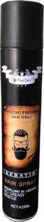 Miss Care Freezing Finishing Keratin Hair Spar long Lasting NO GREASY RESIDUE Hair Spray