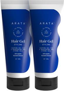 ARATA Natural Hair Gel for Studio Styling, Shaping, Strong Hold Hair Gel Hair Gel
