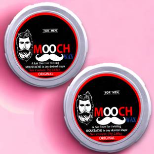 Zqugi THE Premiers Gabru Mooch Wax For Men (Pack of 2) Hair Wax