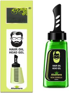 BEAUTYATH Men Hair Styling Gel with Comb 2-in-1 Men Hair Styling Gel Aloevera