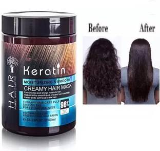 AASAKT Keratin Cream Hair Mask, Moisturizing & Smoothing for Dry Damaged Hair Mask