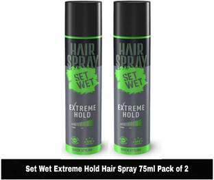 SET WET Extreme Hold Hair Spray Quick Styling Solution Hair Spray