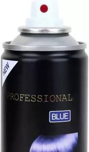 HUZURLU Temporary hair color Spray instant hair colour( blue) Hair Spray