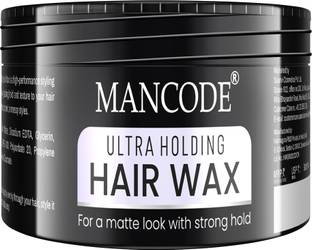 MANCODE Ultra Holding Hair Wax for Men- Matte Finish, Strong Hold Level 7 | Long Lasting Hair Wax