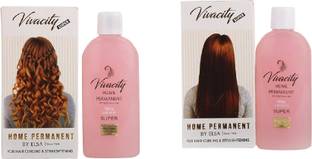 Elsa Vivacity Home Permanent for Hair Curling | Straightening Lotion Hair Lotion