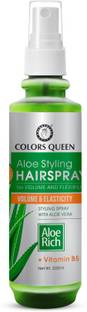 COLORS QUEEN Aloe Styling Hair Volume Spray for Men & Women Infused with Aloe Vera Vitamin B5 Hair Spray