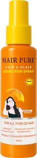 Hair Pure Hair & Scalp Sunscreen Spray – UVA/UVB Protection for All Hair Types Hair Spray