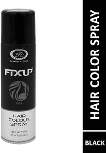 फैशन कलर HAIR COLOUR SPRAY BLACK बालों का स्प्रे