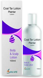 salve Plaintar Coal Tar Lotion For Dry, Itchy & Flaky Scalp Minimizes Skin Irritation Hair Lotion
