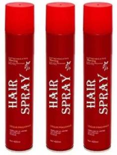 nnbb Hair Holding Spray, Hair Styler Pack of 3 Hair Spray (1260 ml) Hair Spray