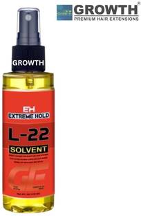 Growth Lemon-22 Solvent Tape Adhesive Glue Remover For Hair Patch Fast-Acting Skin-Safe Hair Spray