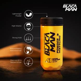 blaca Man Ultra Hold High Volume Lightweight Powder Natural feeling texturized hair Hair Powder