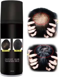 MYEONG Temporary Black Hair Spray Scalp Easy Gentle Disposable Black Spray Hair Spray