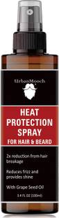 UrbanMooch Heat Protection Spray for Hair & Beard, Reduces Hair Breakage, Controls Damage, Hair Spray