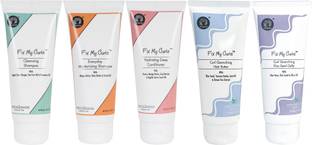 Fix My Curls 5 Step Curl Kit For Curly,Wavy,Frizzy Hair |Sulphate & Silicone Free |50gm Each Hair Lotion