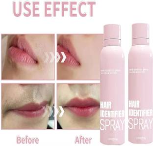 Pink Square Hair Identifier Spray For Face Shaving No More Ingrown Hairs Face Pack 2 Hair Spray