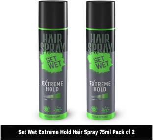SET WET Extreme Hold for Men,Hair Setting and styling Hair Spray