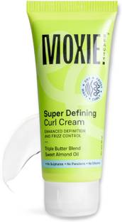 MOXIE BEAUTY Super Defining Curl Cream: 96% Hair Moisture Retained | Toxin Free | Travel Size Hair Cream