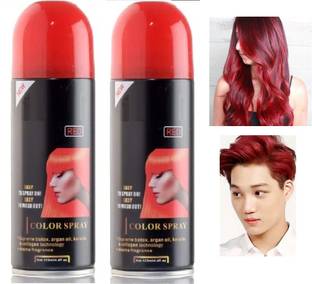 REIMICHI Red Combo color hair spry temporary all skin type. Hair Spray