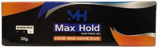 Growth Max Hold Glue Tube (30 Grams) for Hair Extensions: Ultra Hold & Strong Bond Hair Gel