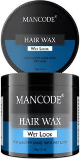 MANCODE Hair Wax Wet Look Glossy Finish Super Shine Long Lasting Wet Look Wax Hair Wax