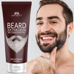 INTIMIFY Beard Softener Cream, Beard Soft Cream, Prevents Dryness & Itching Beard Cream