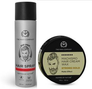 THE MAN COMPANY Style Max Machismo Hair Wax with Hair Spray for Men Hair Wax