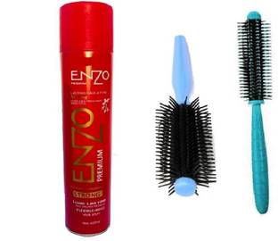 FRIPPE Hair Styling Hold Hair Spray with 2 Roll Comb.. Hair Spray (330 ml) Hair Spray