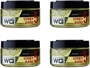 GATSBY Japan Water Gloss - Super Hard, (Set of 4) Hair Gel