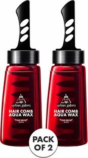 urbangabru Aqua Hair Wax | Hair Comb Aqua Wax for Men (pack of 2) Hair Wax