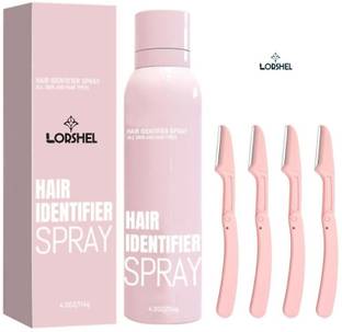 LORSHEL Hair Identifier Spray For Face Shaving Reduce Shaving Time for Busy Men Hair Spray