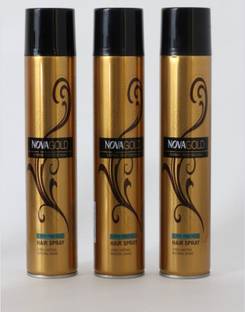 ROODILES Hair Spray for Men & Women | Long Hold & Super Strong Shining Hair Spray Set-3 Hair Spray