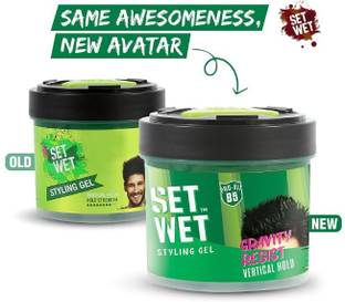 SET WET Gravity Resist Men's Hair Styling Solution Hair Gel