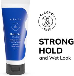 ARATA Hair Styling Gel for Women|Daily Use |Strong Hold|With Organic Flaxseed Hair Gel Hair Gel