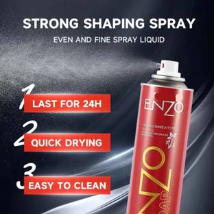 zempa Enzo Extreme Hold Styling Hair Spray For Men,Style,Spray,Long Lasting Hair Spray Hair Spray