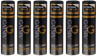 GATSBY Japan Set & Keep Spray - Extreme Hold, (Set of 6) Hair Spray