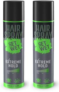 SET WET Extreme Hold for Men,Hair Setting and styling Hair Spray